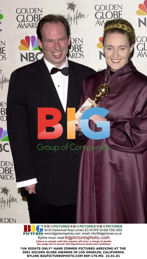 Hans Zimmer at 2001 Golden Globe Awards