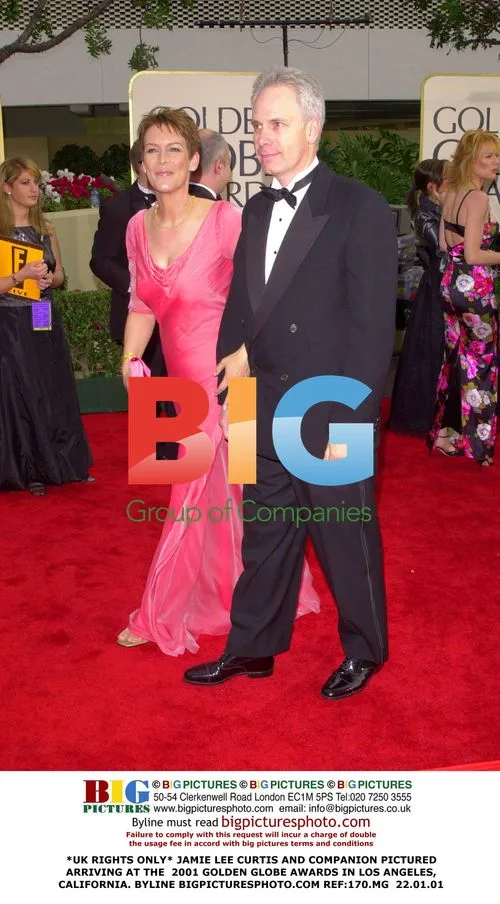 Jamie Lee Curtis at 2001 Golden Globes