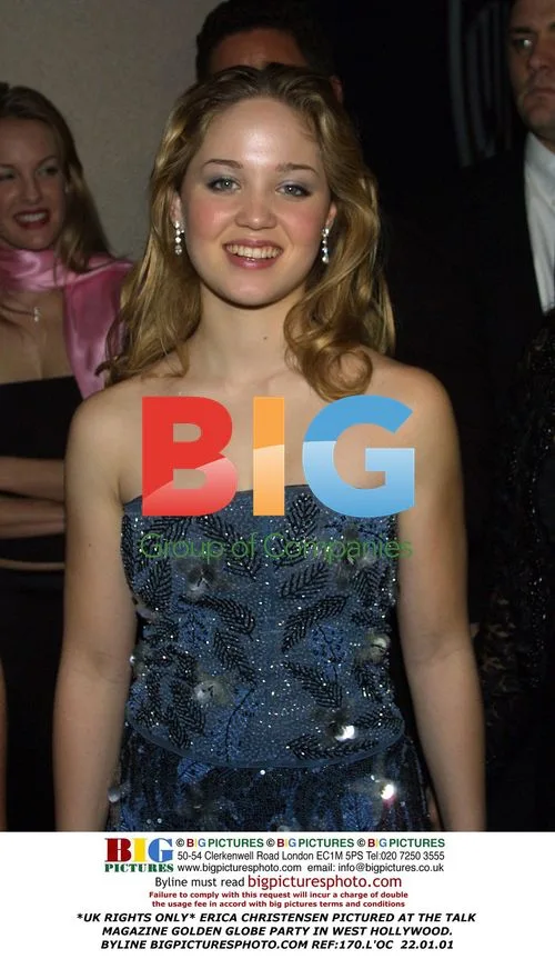 Erica Christensen at Talk Magazine's Golden Globe Party