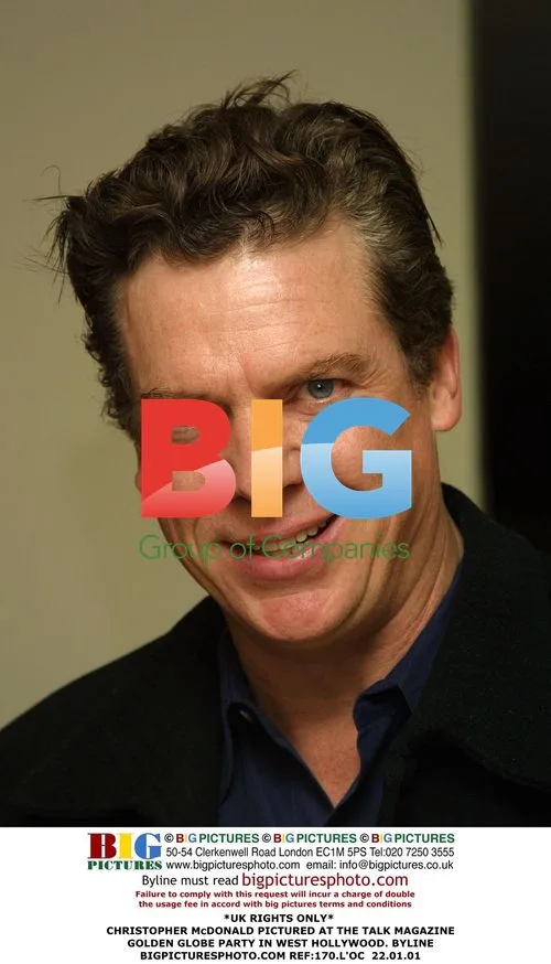 Christopher McDonald at Talk Magazine Golden Globe Party