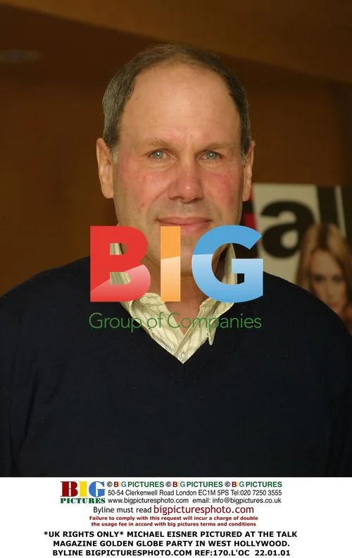 Michael Eisner at Talk Magazine Golden Globes Party