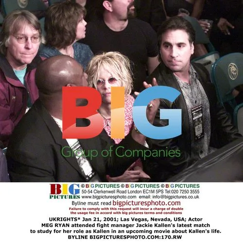 Meg Ryan Attends Boxing Match