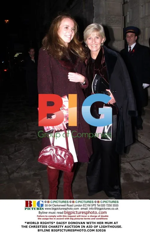 Daisy Donovan at Christie's Charity Auction