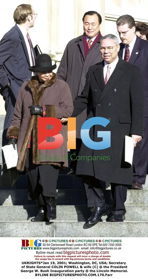 Colin Powell at Bush Inauguration Party