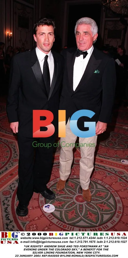 Andrew Shue and Ted Forstmann at Benefit in New York