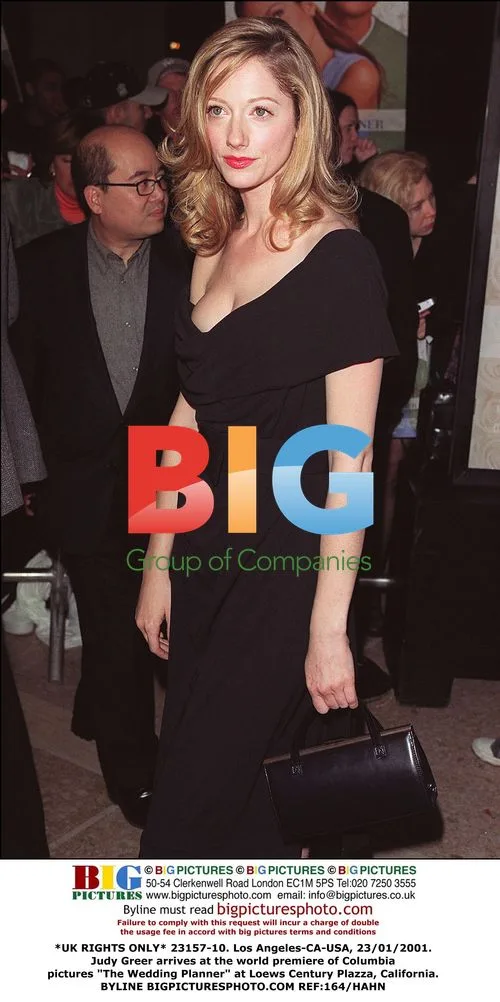 Judy Greer at "The Wedding Planner" Premiere