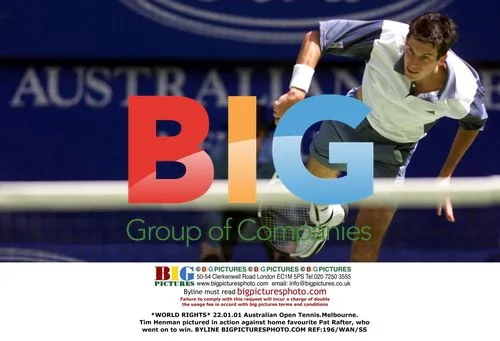 Tim Henman vs Pat Rafter at Australian Open