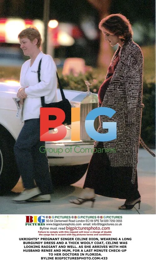 Celine Dion Arrives for Doctor Visit