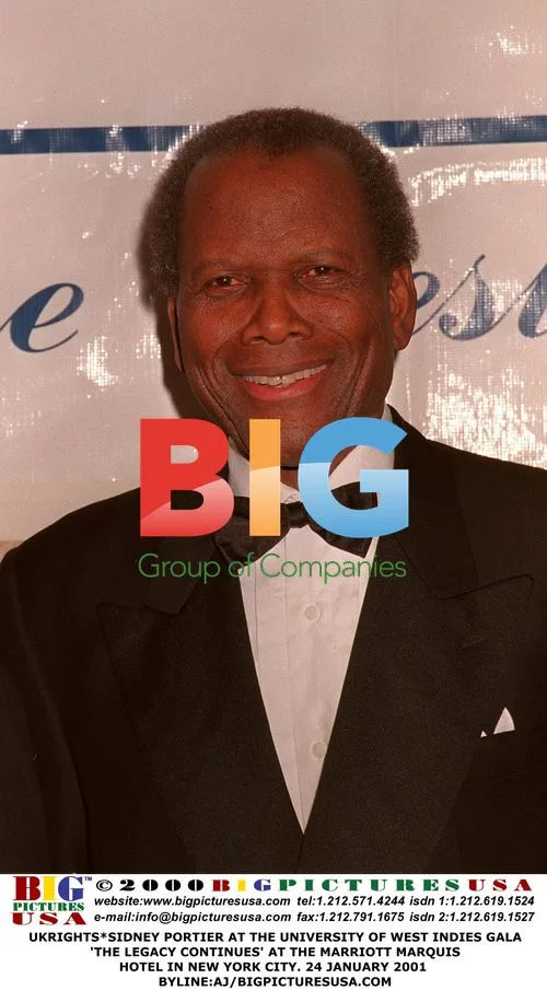 Sidney Portier at University of West Indies Gala