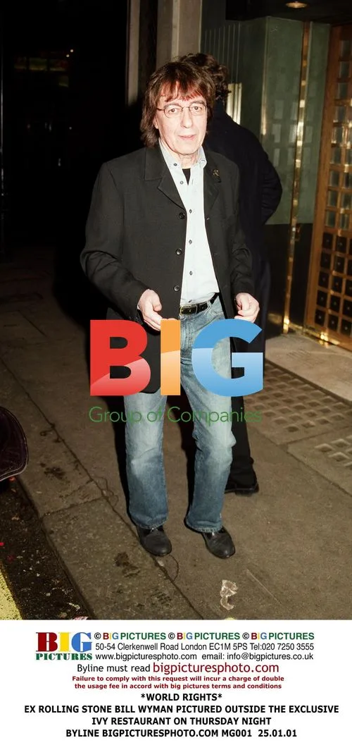 Bill Wyman Spotted Outside Ivy Restaurant