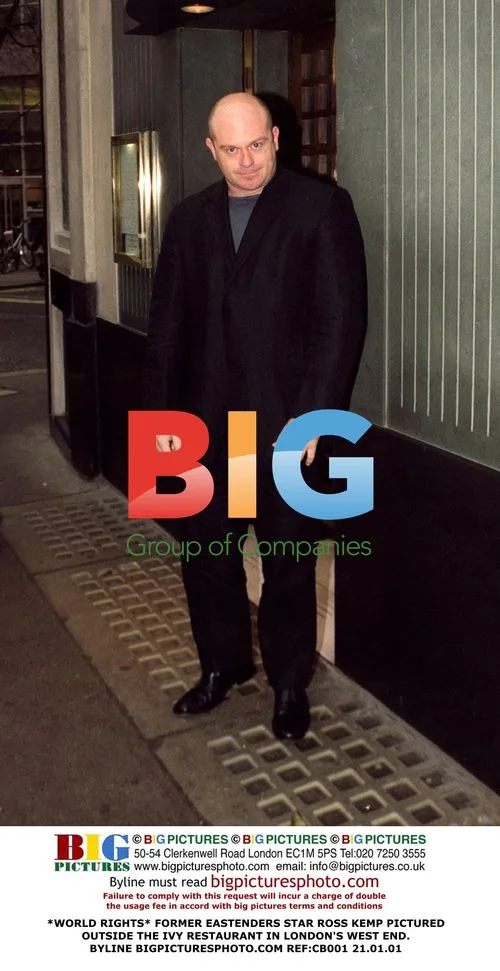 Ross Kemp Spotted Outside The Ivy