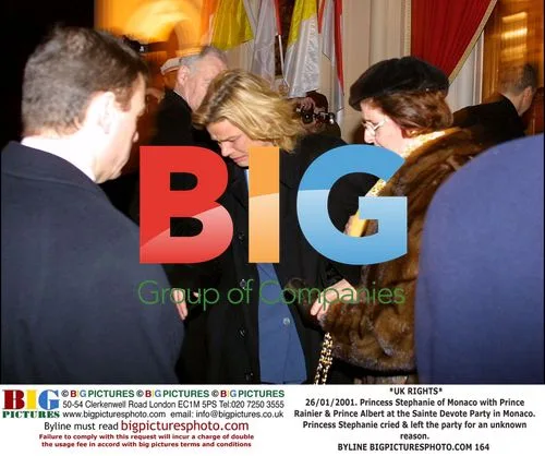 Princess Stephanie Leaves Sainte Devote Party