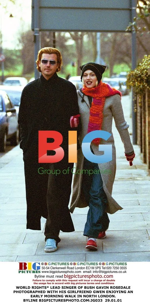 Gavin Rosedale and Gwen in North London