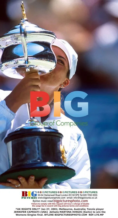 Capriati wins Womens Singles final in Melbourne