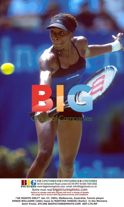 Venus Williams loses to Martina Hingis in 2001 Semi Final