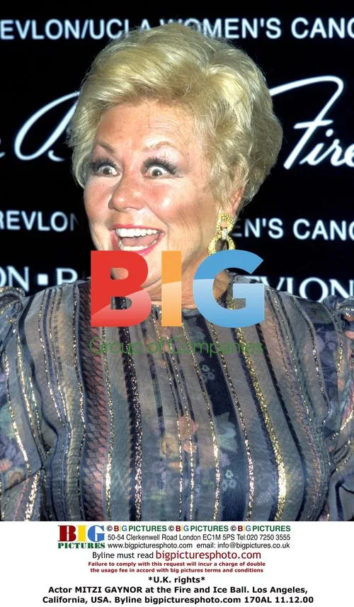 Mitzi Gaynor at Fire and Ice Ball