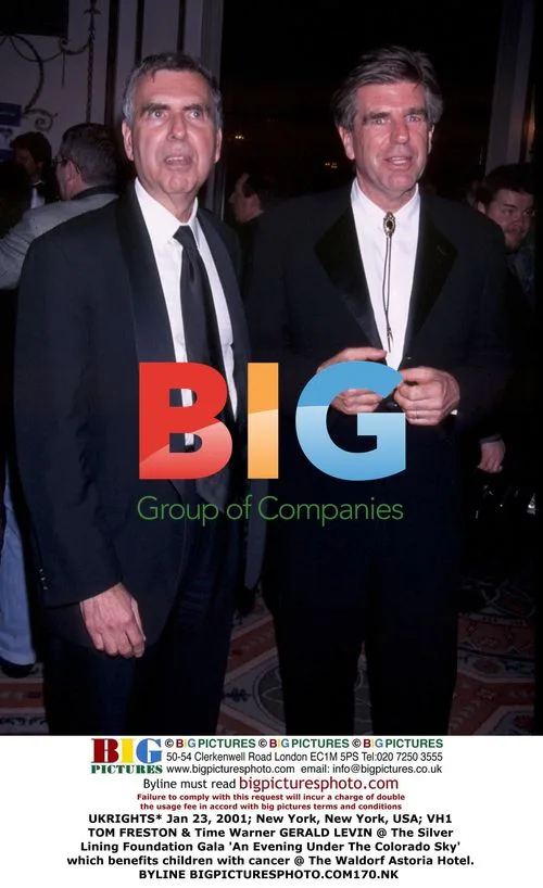 TOM FRESTON & GERALD LEVIN at Silver Lining Gala