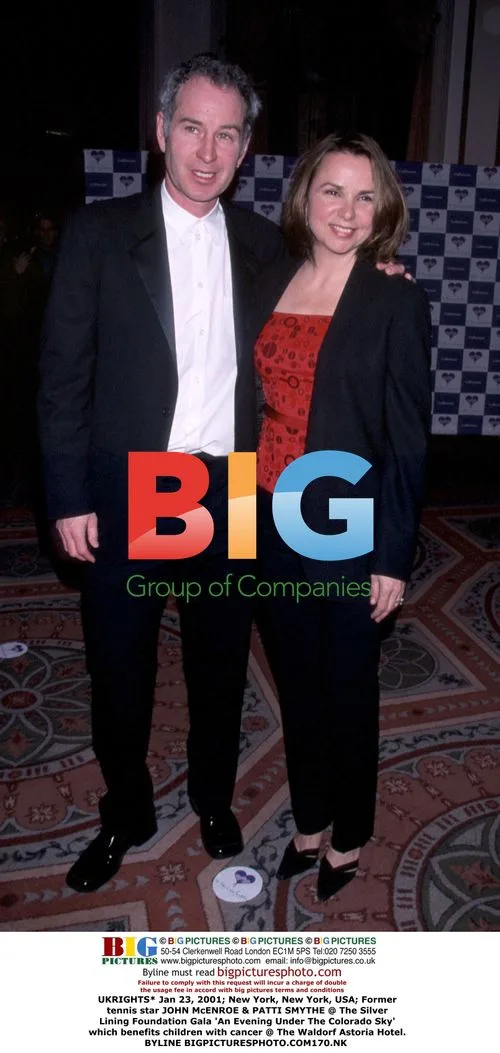 John McEnroe & Patti Smythe at Silver Lining Foundation Gala