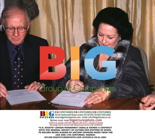 Monserrat Caballe Signs Record Deal