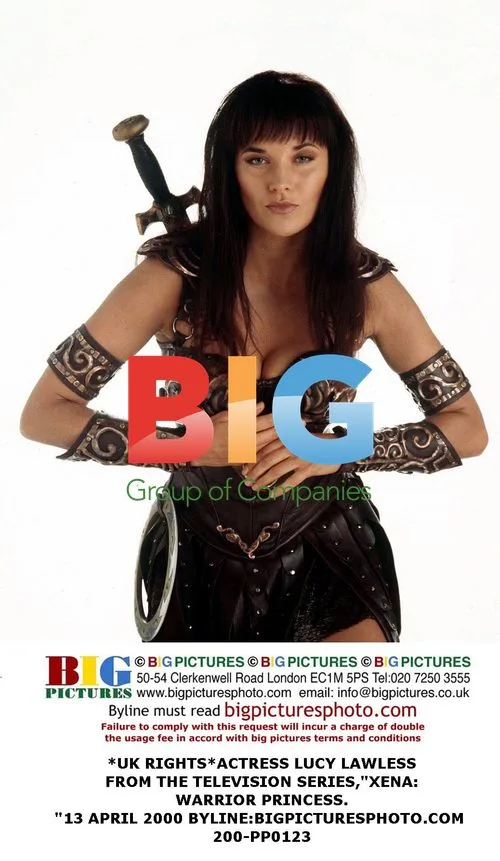 Lucy Lawless as Xena from Xena: Warrior Princess