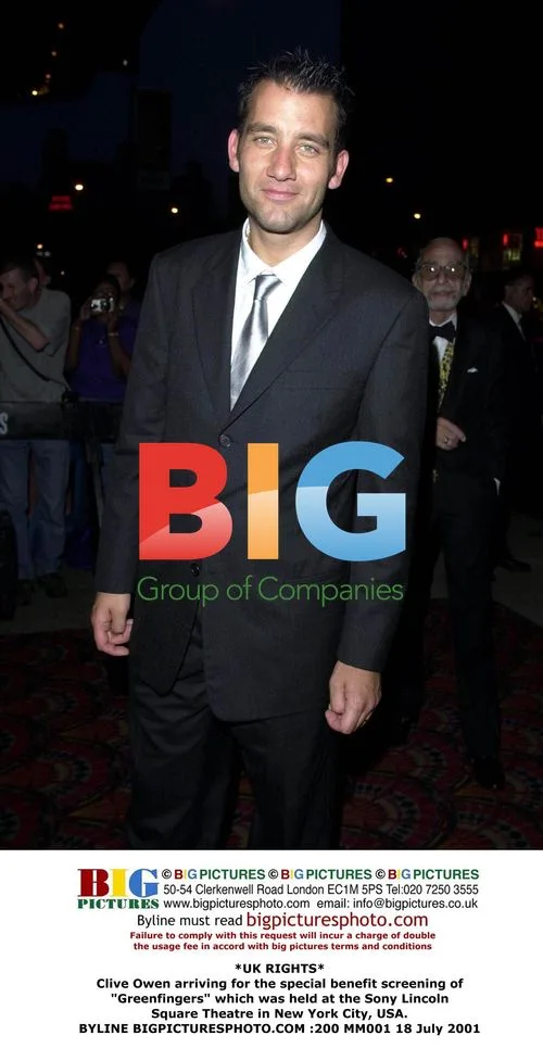 Clive Owen at 'Greenfingers' premiere
