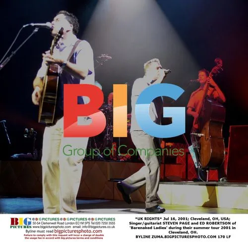 Barenaked Ladies Perform in Cleveland, 2001