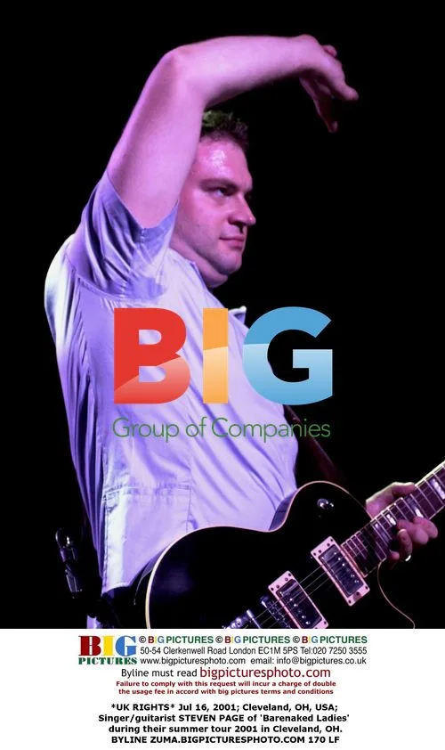 Steven Page of Barenaked Ladies performs in Cleveland