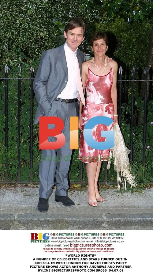 Celebrities at David Frost's London Party