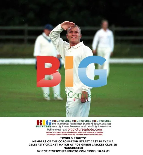 Coronation Street cast play celebrity cricket match