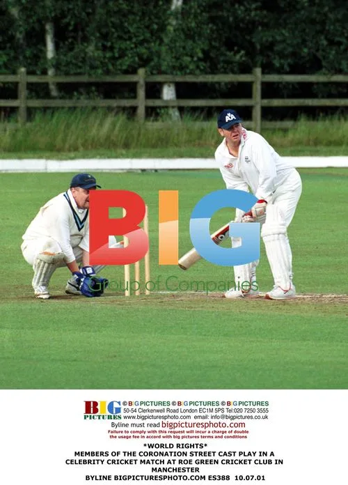 Coronation Street Cast in Manchester Cricket Match
