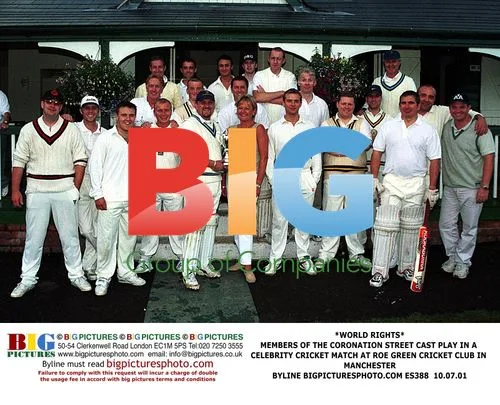Coronation Street Cast Play in Cricket Match