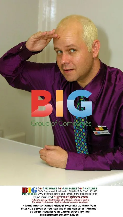 James Michael Tyler aka Gunther signs "Friends" at Virgin Megastore