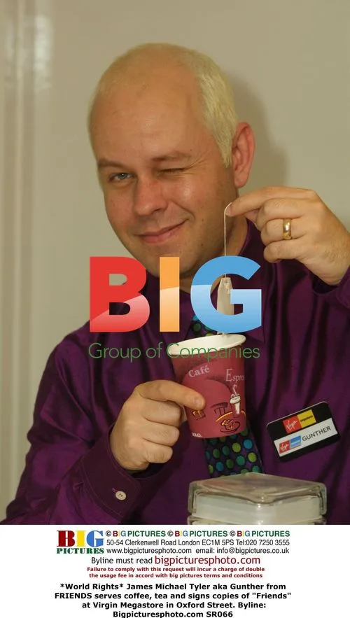 James Michael Tyler as Gunther from FRIENDS at Virgin Megastore