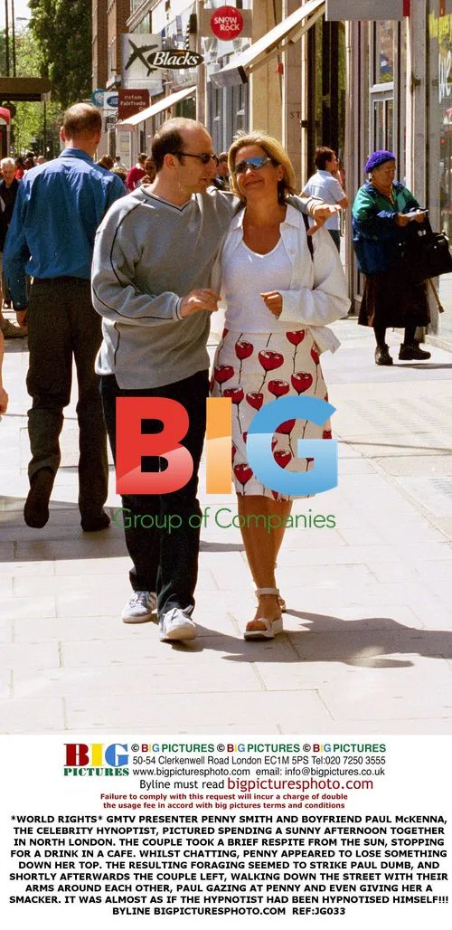 GMTV Host Penny Smith and Boyfriend Paul McKenna Spotted Out in London