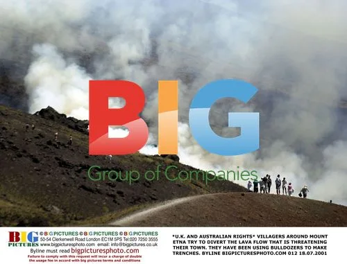 Villagers divert lava flow near Mt. Etna