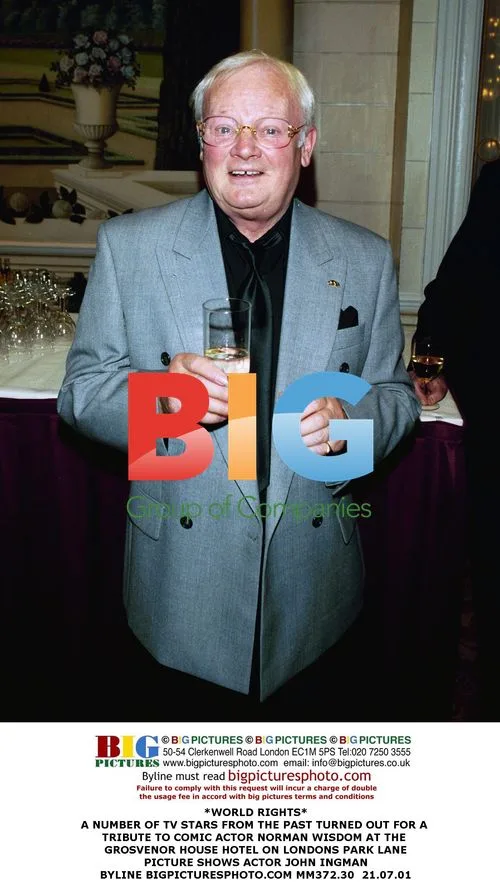 TV Stars Attend Norman Wisdom Tribute