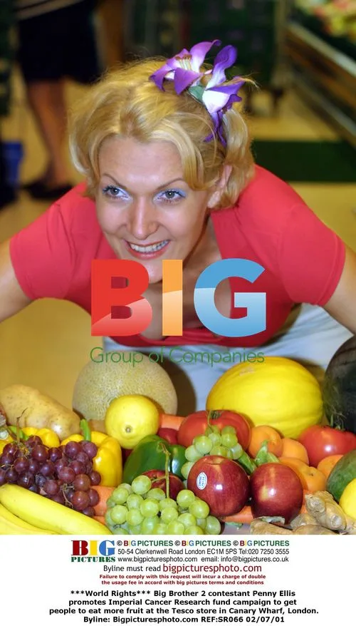Big Brother 2 contestant Penny Ellis at Imperial Cancer Research campaign