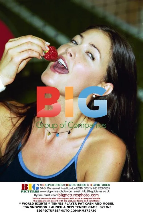 Pat Cash and Lisa Snowdon Launch Tennis Game