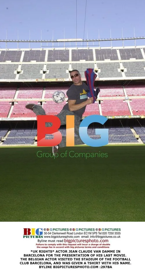 Jean Claude Van Damme in Barcelona