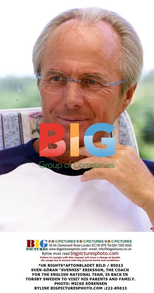 Sven-Gran "Svennis" Eriksson Visits Family in Torsby, Sweden