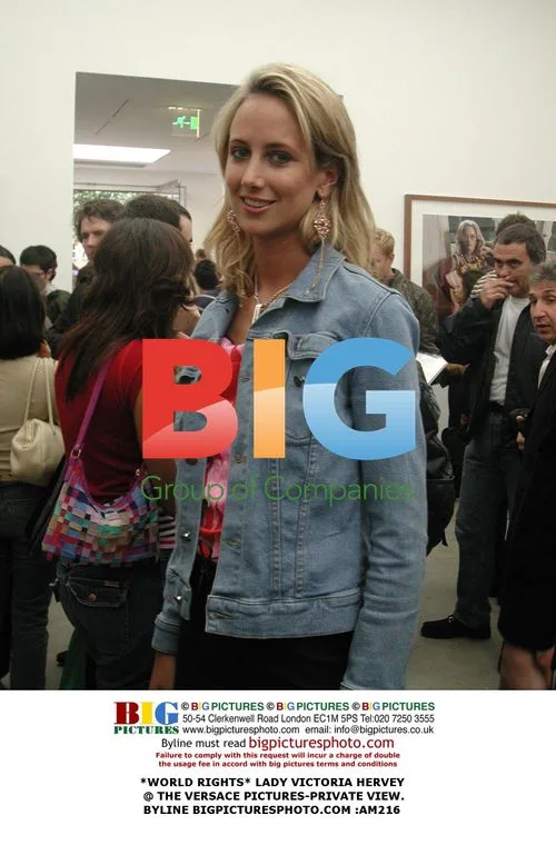 Lady Victoria Hervey at Versace Private View