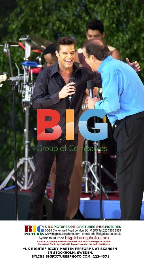 Ricky Martin Performs at Skansen in Stockholm