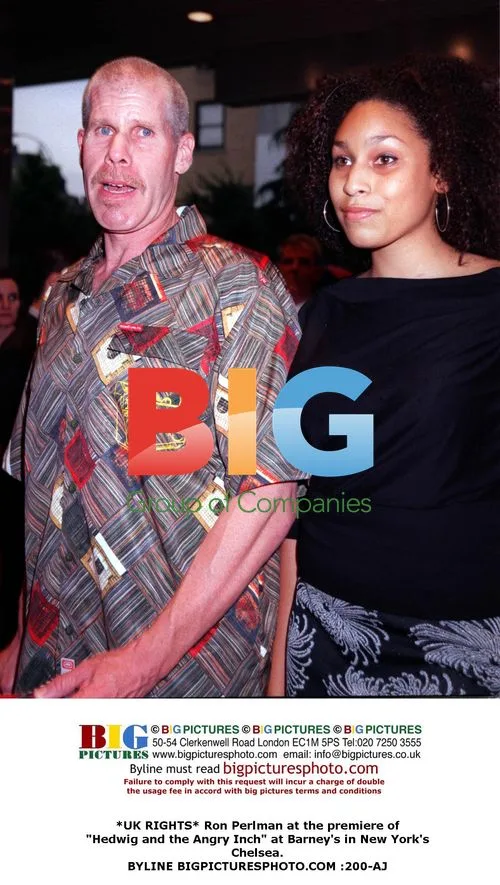 Ron Perlman at "Hedwig and the Angry Inch" premiere
