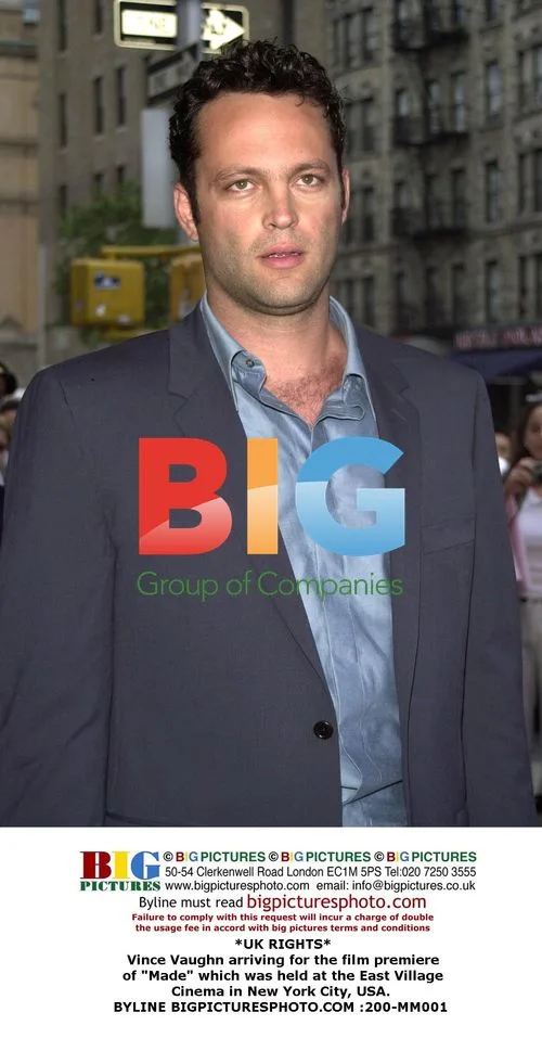 Vince Vaughn at "Made" Film Premiere