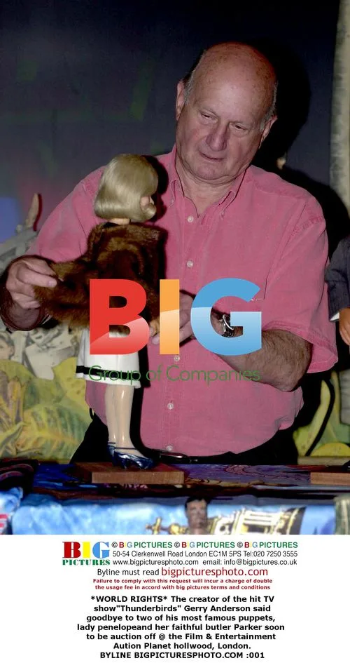 Gerry Anderson Bids Farewell to Thunderbirds Puppets
