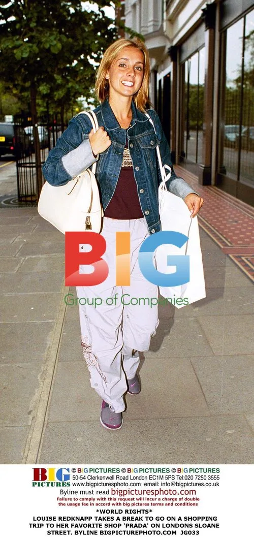 Louise Redknapp Goes Shopping