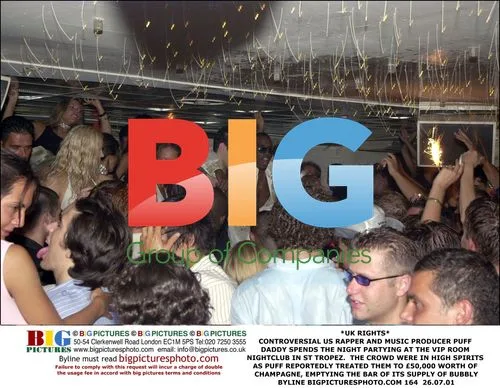 Puff Daddy Parties in St. Tropez