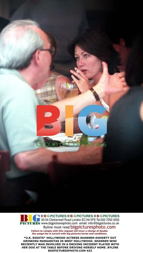 Shannen Doherty Drinks Margaritas in West Hollywood