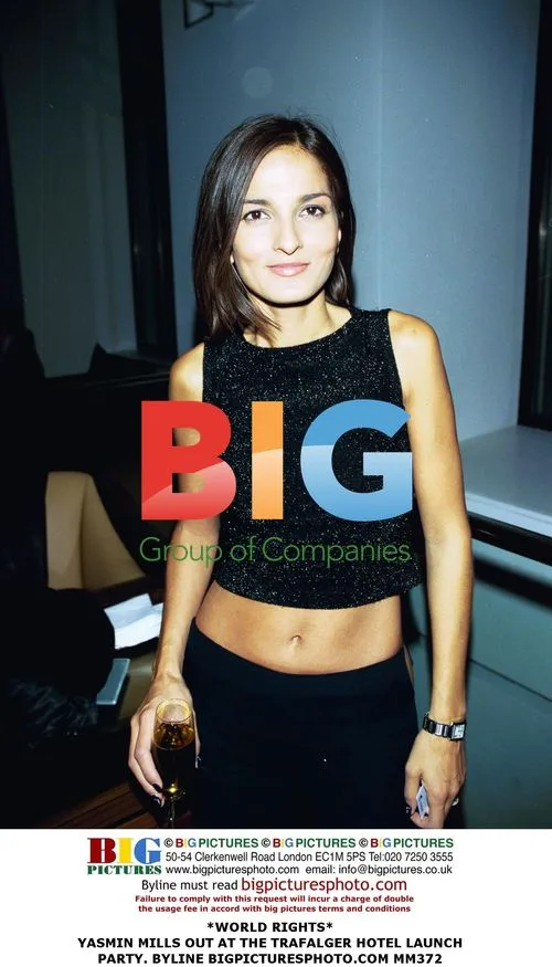 Yasmin Mills at Trafalger Hotel Launch Party