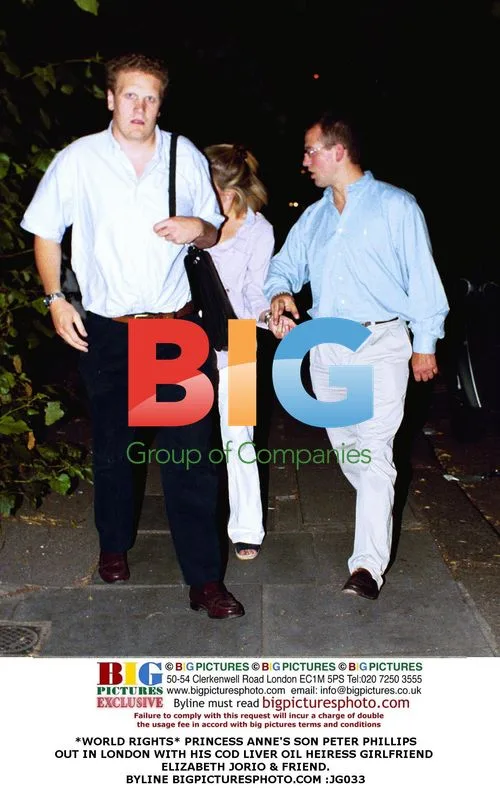 Princess Anne's son Peter Phillips with girlfriend